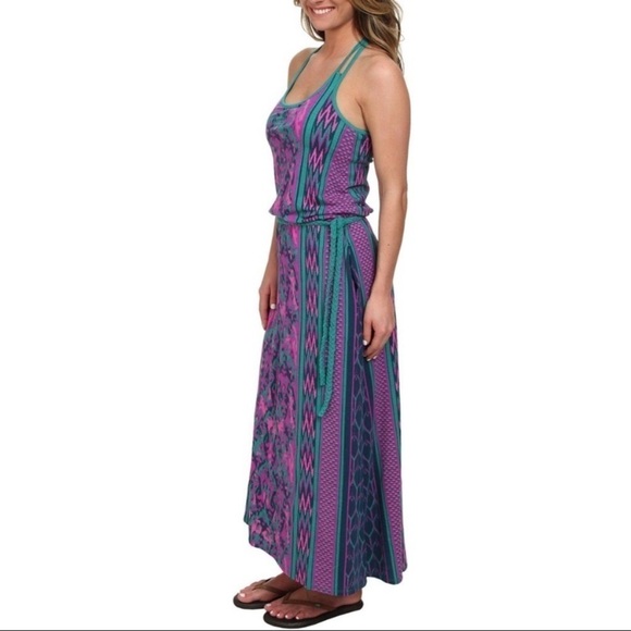 The North Face Dresses & Skirts - The North Face Colorful Racerback Maxi Dress EUC